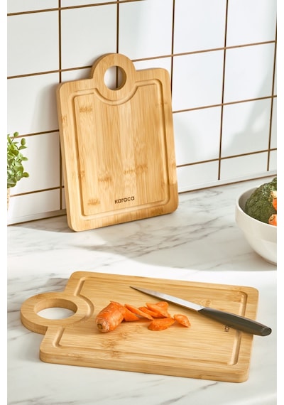 Karaca  Alis Bamboo 2'li Pro Kesme Tahtası