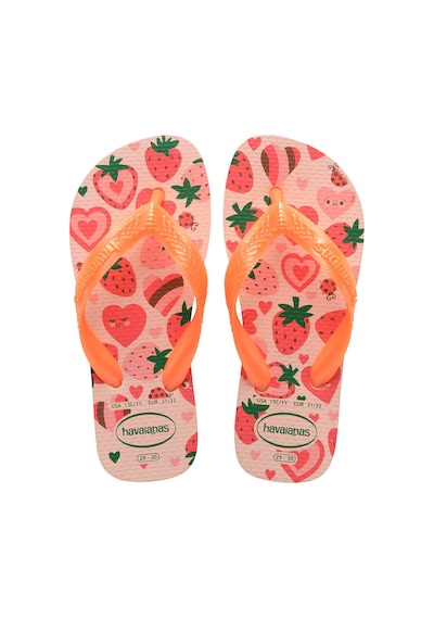 Havaianas Çocuk Kids Flores Terlik 4000052279 Turuncu