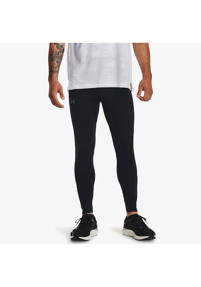 Under Armour Qualifier Elite Erkek Siyah Antrenman Taytı Düz 1379296 Siyah