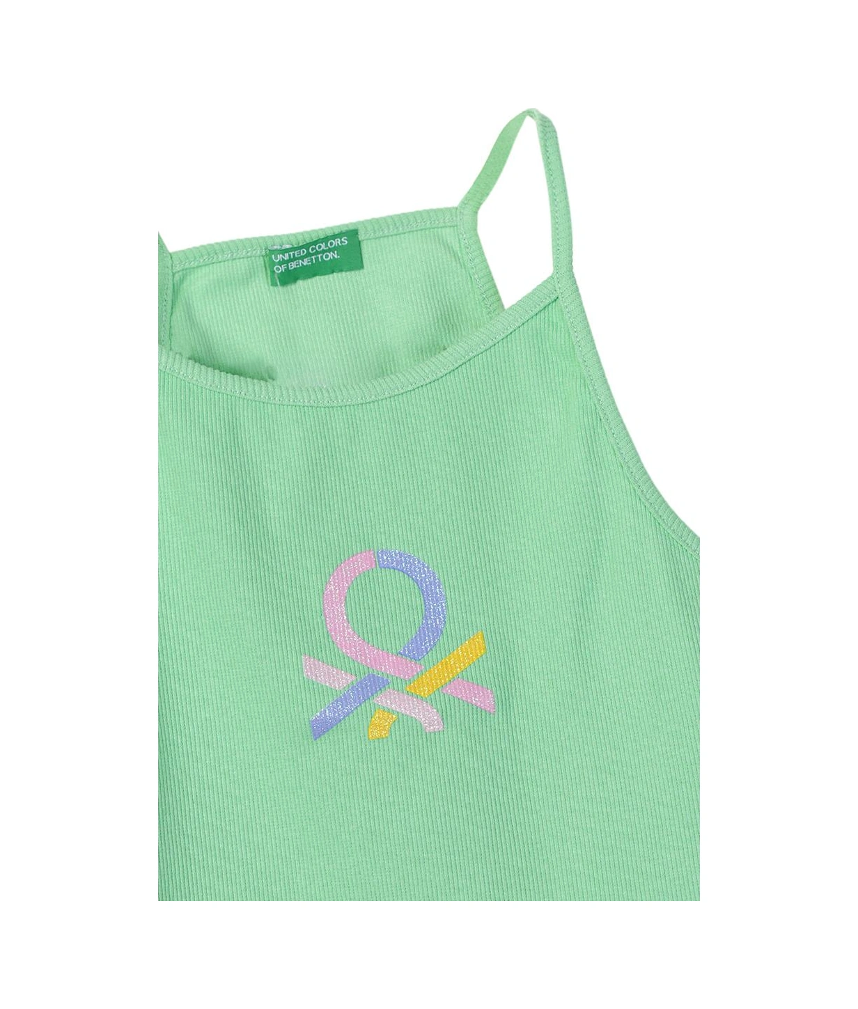 United Colors Of Benetton Kız Çocuk Atlet Bnt-g21290 Mint