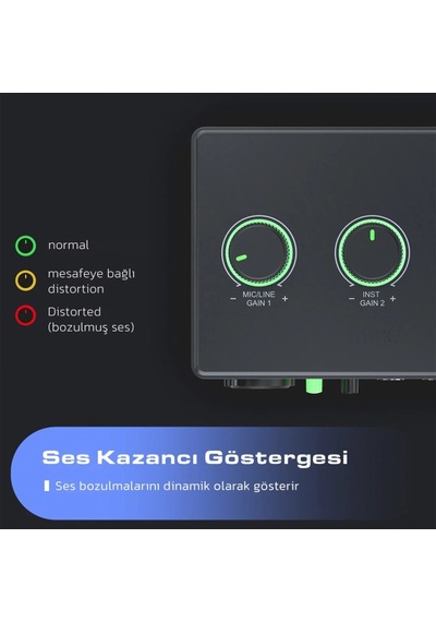 Fifine Ampli1 Sc1 Usb Ses Kartı