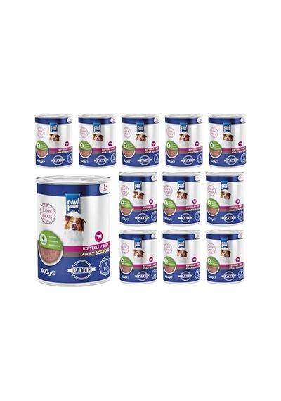 Yetişkin Köpek Biftekli Pate 400 Gr X 12 Adet