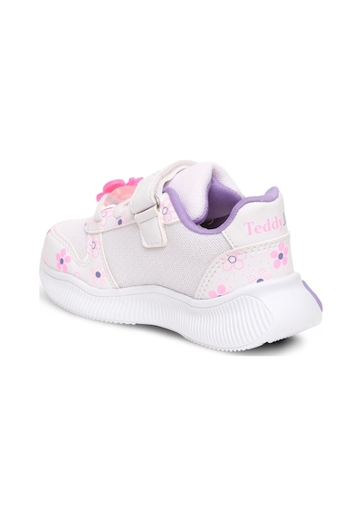 Kaptan Junior Kız Çocuk Işıklı Spor Sneaker Yürüyüş Ayakkabı Ptjck 700 Beyaz