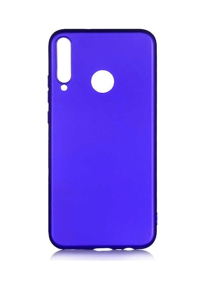 Lexroo Huawei P40 Lite E Kılıf Premier Silikon Kılıf - Saks Mavi