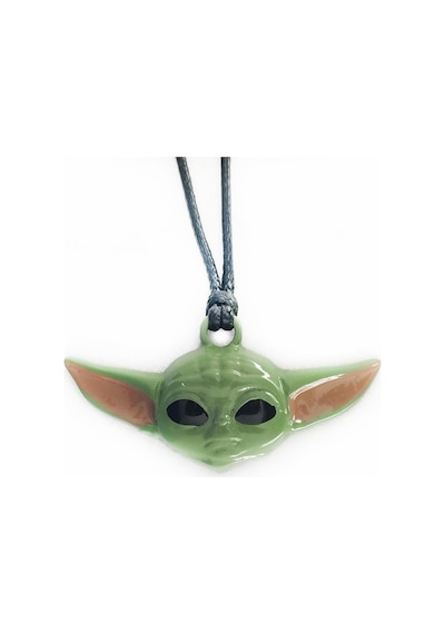 Chantaky 104 40 Mineli Yoda Kolye Deri İp