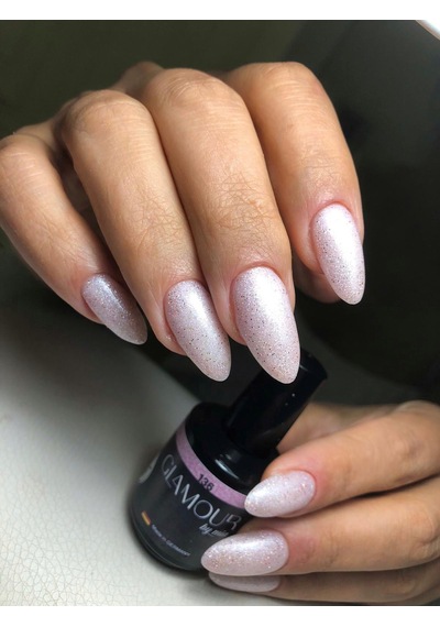 Glamour By Mia 136 Simli Açık Pembe Kalıcı Oje 15 Ml Hema Free Tpo Free