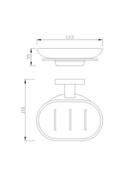 Fc-40102 Krom Sabunluk Renkli