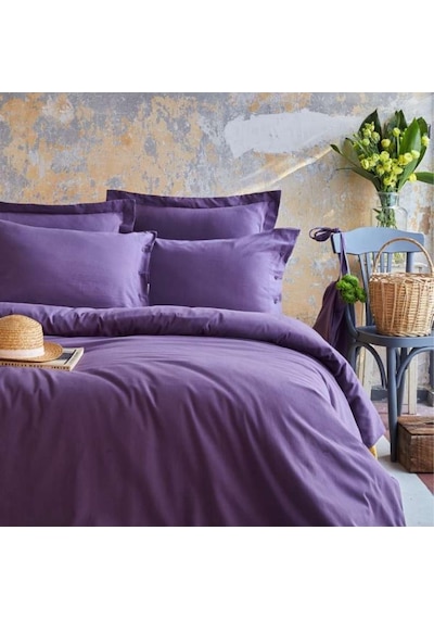 Apricitas Home Essential Çift Kişilik Nevresim Takımı Mürdüm