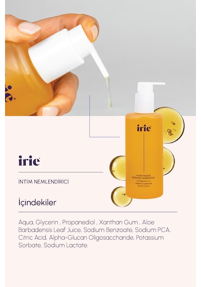İrie Kayganlaştırıcı Etkili İntim Nemlendirici 300 ML