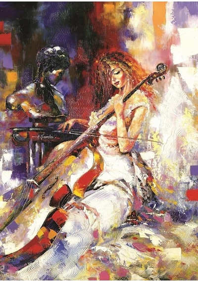 Art Puzzle Cellist 500 Parça Puzzle