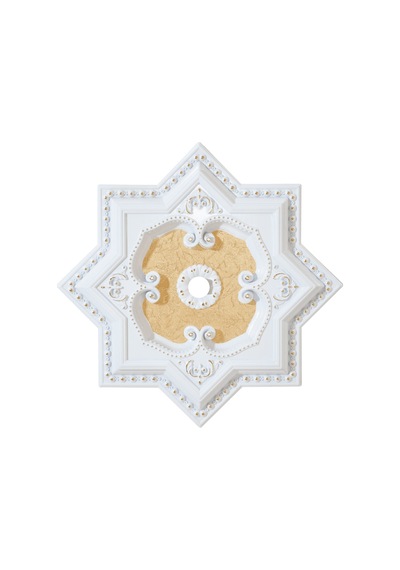 Decogold Yıldız 60 60 Beyaz Altın Saray Tavan