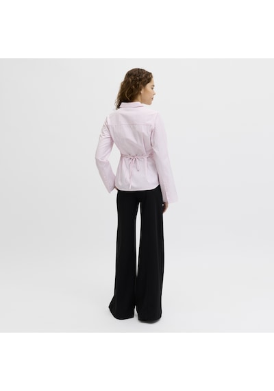 Kadin Baglama Detayli Gömlek - Caro - 12290672 Pink Lady