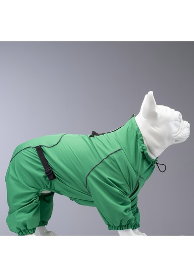Lindo Dogs Quattro Nebula Köpek Yağmurluğu Yeşil Beden 5