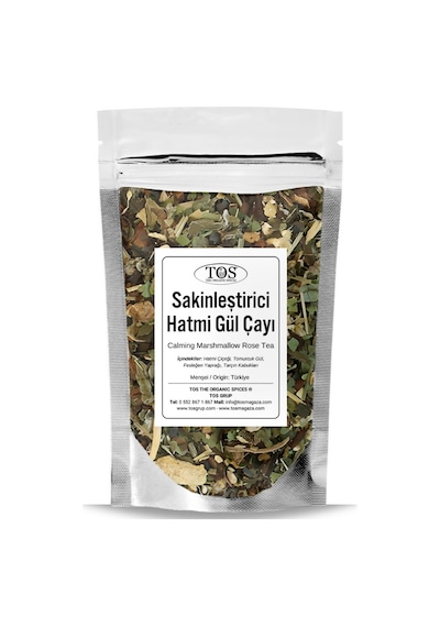 Tos The Organic Spices Sakinleştirici Hatmi Gül Çayı 100 G