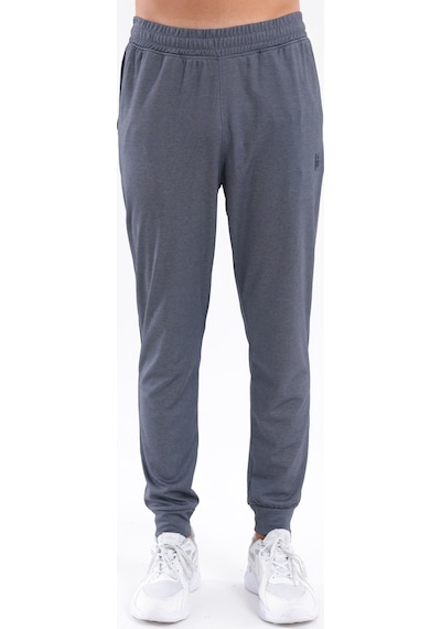 Rowinger Premium Merserize Örme Kumaş Lastikli Paça Erkek Pantolon Eşofman Altı Navyblue