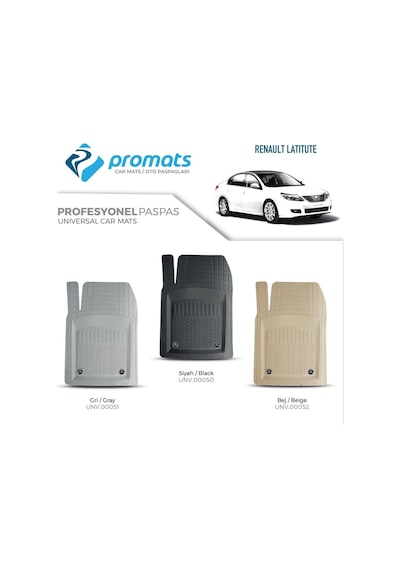 Renault Latitude 4d Oto Paspas Profesyonel Gri