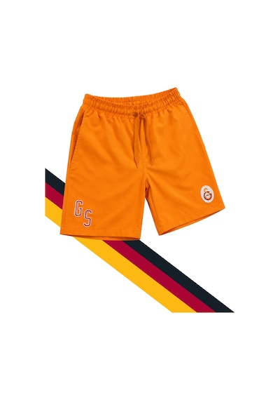 Gs Store Galatasaray Lisanslı Çocuk Deniz Şortu Turuncu