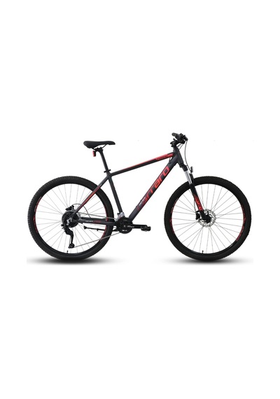 Carraro Force 770c Hd Fren Cues 18 Vites 27,5 Jant Dağ Bisikleti Mat Antrasit Kırmızı Gümüş 38 Kadro