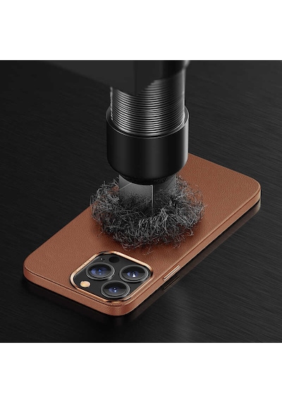 Benks Apple Uyumlu iPhone 13 Pro Max Kılıf Benks Magnetic Hakiki Deri Kılıf ZORE-219635
