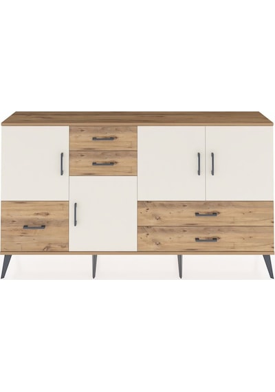 Arges Konsol 4 Raflı 5 Çekmeceli 4 Kapaklı 176x30x99 Çam-aytaşı/çam Aytası/atlas Çam - Atlas Çam Arges Konsol 4 Raflı 5 Çekmeceli 4 Kapaklı 176x30x99 Çam-aytaşı/çam Aytası/atlas Çam - Atlas Çam