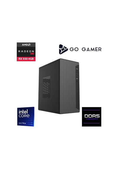 Go Gamer E267D ULTRA 225F 16 GB 1 TB SSD RX550 4 GB 24" Free Dos Oem Paket Masaüstü Oyuncu Bilgisayarı