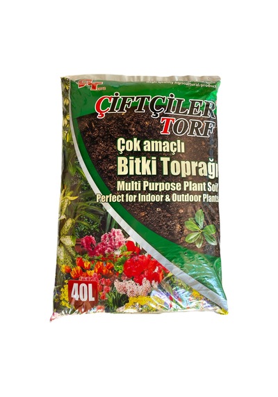 Çiftçiler Torf-bitki Toprağı 40 L