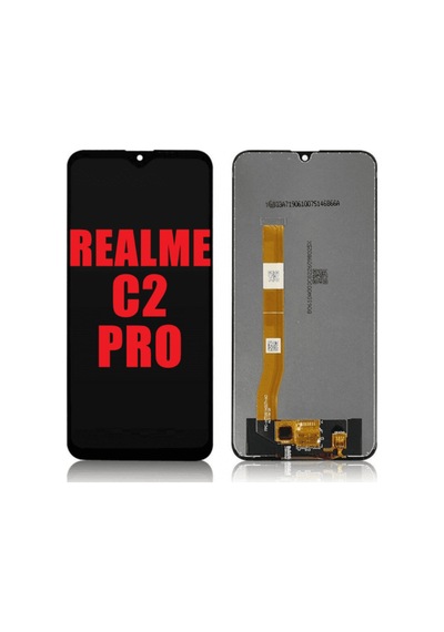 Realme 2 Pro Lcd Ekran Dokunmatik Siyah Çıtasız