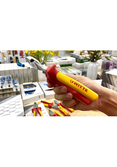 Alman Witte 1000V İzoleli Yan Keski 180 MM Ağır Hizmet