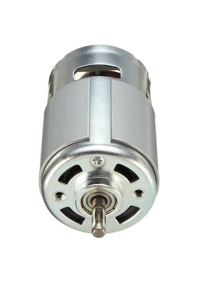 RS775 DC Motor 12V 15000Rpm Yüksek Hız Tork Çift Bilyalı Rulman Matkap Torna CNC Router Motor