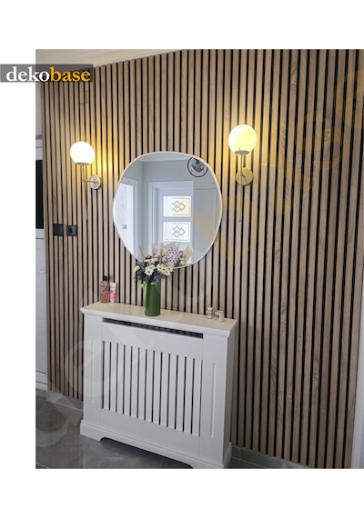 Atlantik Çam 2 Adet 60x270 Cm Yeni Nesil Akustik Ahşap Duvar Paneli