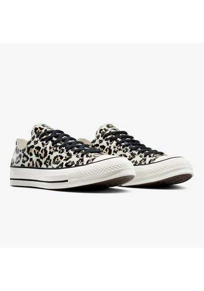 Converse Chuck 70 Glow In The Dark Leopard Print Kadın Krem Sneakera15033c