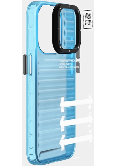 Apple Uyumlu iPhone 15 Pro Max Kılıf Youngkit Luggage Firefly Serisi Kapak Yeşil Yeşil