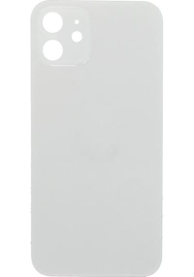 Apple Uyumlu iPhone 12 Arka Pil Kapağı Beyaz