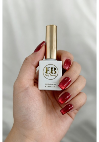 15ml Kedi Gözü Kalıcı Oje - Simli Cat Eye Gel Polısh Cg4 - Tpo Içermez - Protez Tırnak Ojesi 79-cg4-sımlıkalıcıoje