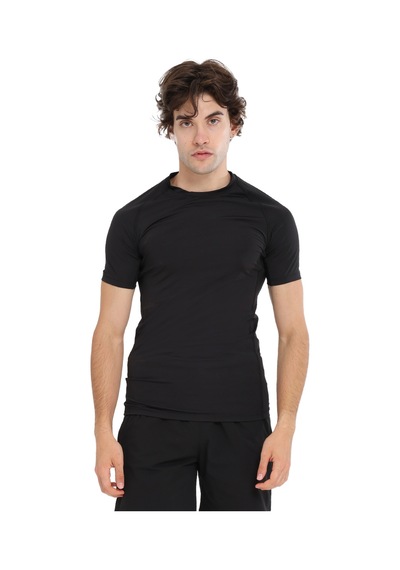 Sportive Yuma Slim Erkek Siyah Antrenman T-shirt 25ke1026-syh 1776446 SIYAH