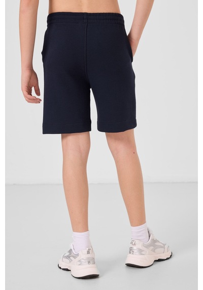 Tommylife Lacivert Pamuklu Yumuşak Dokulu Standart Fit Basic Erkek Çocuk Şort - 11289 Lacivert