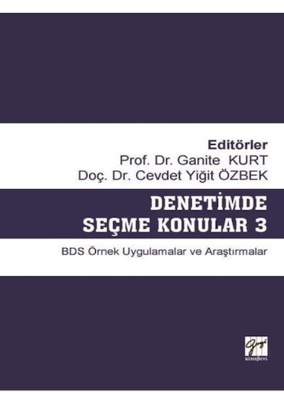 Denetimde Seçme Konular-3- Gazi Kitabevi