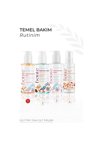 Bonte Yüz Temizleme Jeli 200 ML