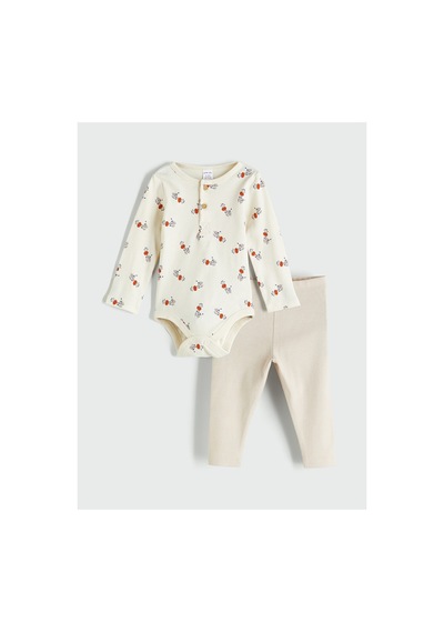 Lc Waikiki Alıta Cıty Farkıyla Lcw Baby Ekru Baskılı Erkek Bebek Çıtçıtlı Body Ve Tayt 2'li Ekru - 925499378 Ekru Lc Waikiki Alıta Cıty Farkıyla Lcw Baby Ekru Baskılı Erkek Bebek Çıtçıtlı Body Ve Tayt 2'li Ekru - 925499378 Ekru