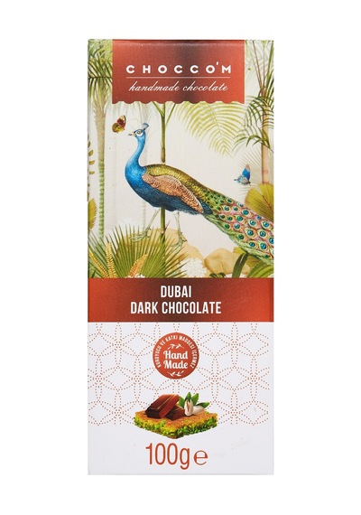 3 Adet Choccom Dubai Bitter Çikolata 100 G