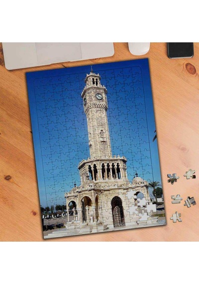 İzmir Konak Saat Kulesi 240 Parça Puzzle Yapboz-75273