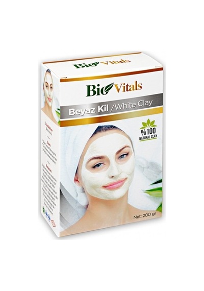 Bio Vitals Beyaz Kil Maskesi 200 G