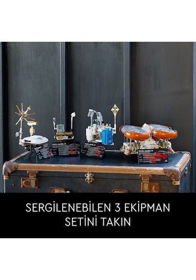 LEGO® Technic NASA Apollo Ay Taşıtı – LRV 42182 - Yetişkinler için Uzay Aracı Yapım Seti (1913 Parça)