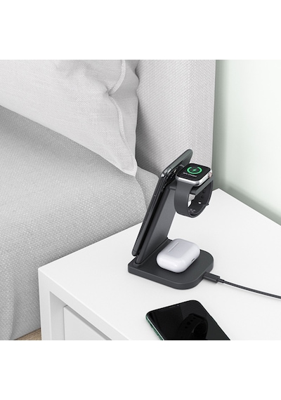 Ally 15 W 3 In 1 Wireless Kablosuz Şarj Standı