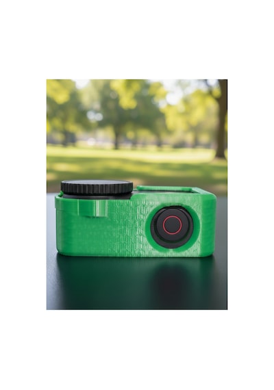 Djı Osmo Action 6 Uyumlu Yumuşak Çerçeve Kılıf - Tüm Gopro Aksesuarlarıyla Uyumlu Yeşil