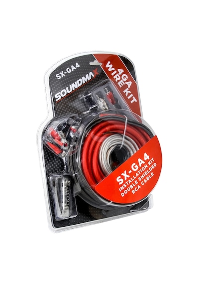 Soundmax Sx-Awg 4 4 Ga Oto Ses Sistemi Kablo Seti