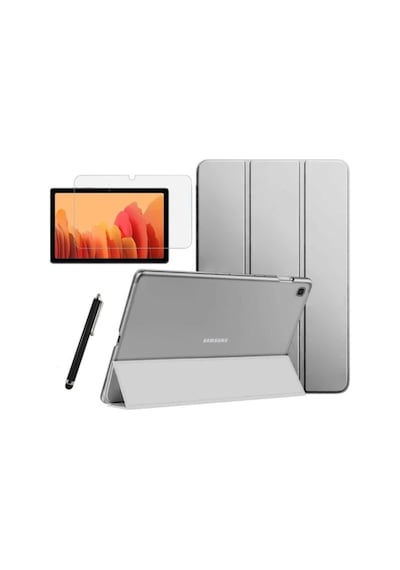 Samsung Galaxy Uyumlu Tab A8 10.5 Inç Sm-x200 Smart Kapak Katlanabilir Kılıf+ekran Koruyucu+kalem Kılıf