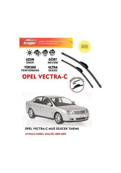 Opel Vectra C Uyumlu Silecek Silgi Silgeç Silgeç Silgi Takımı 16 18 Motor Araca Özel Aparat