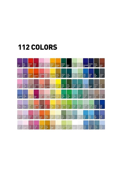 Hımı Twin Cup Gouache Set Guaj Boya Seti 112 Renk X 12 Gr. Ice Blue Case Karışık Renk