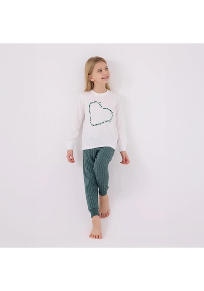 Arnetta Ar3050c Kız Çocuk Kışlık Pijama Takımı 001